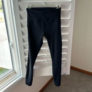 Lululemon wonder under legging, black. Size 4, 25”